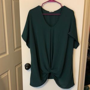Chic Soul “Hiding My Heart” Top-Hunter Green